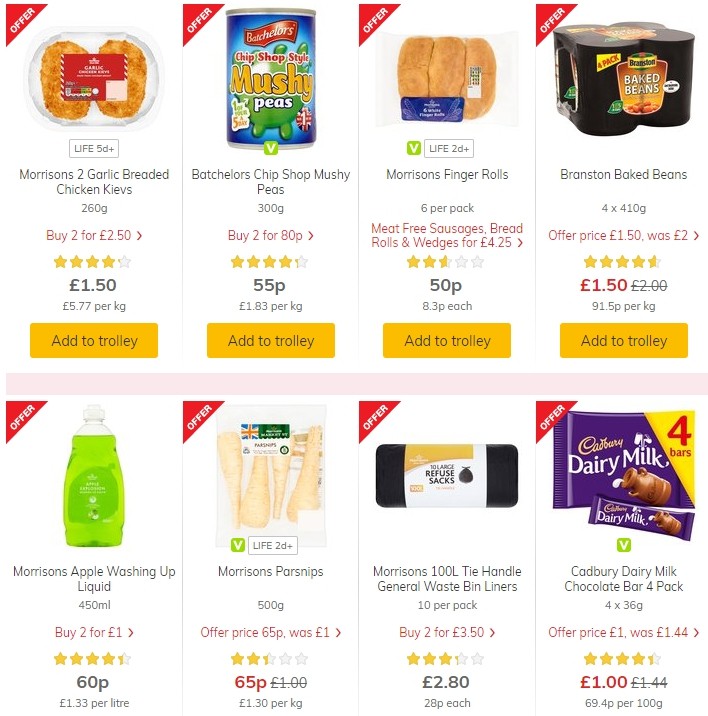 Morrisons Offers from 29 October