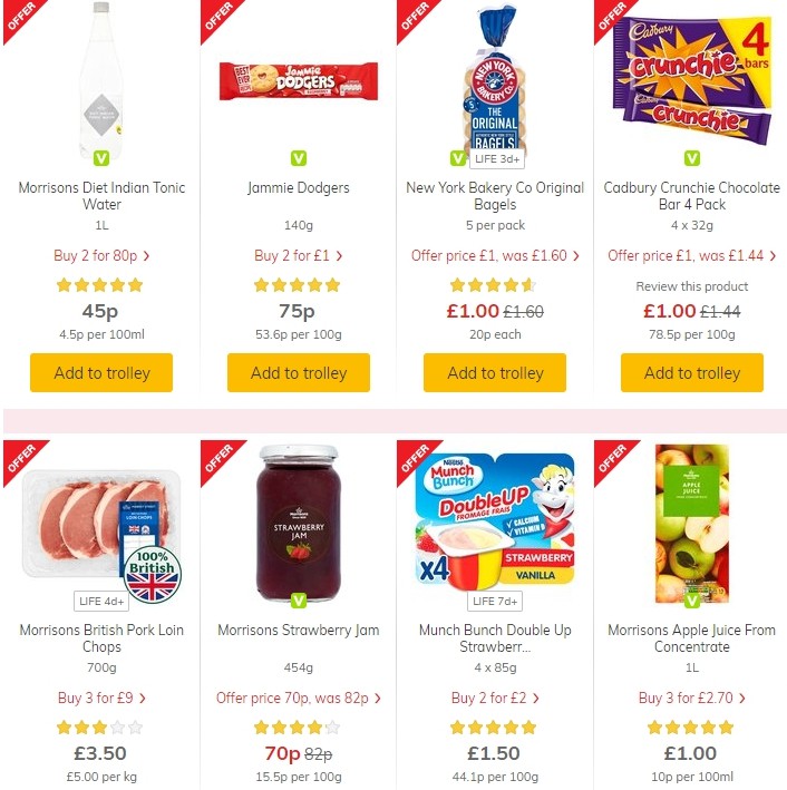 Morrisons Offers from 29 October