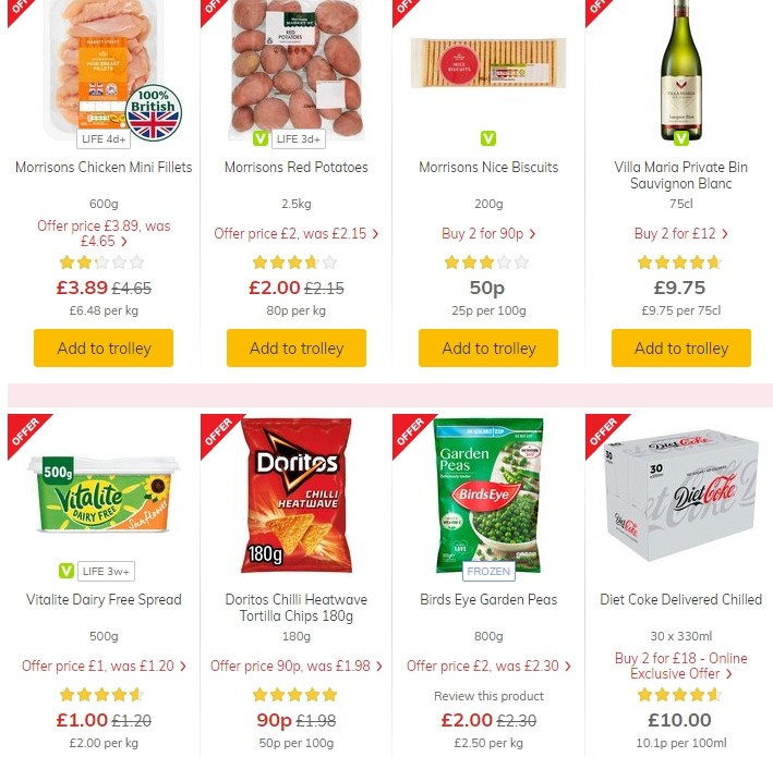 Morrisons Offers from 29 October