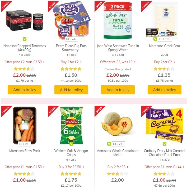 Morrisons Offers from 29 October