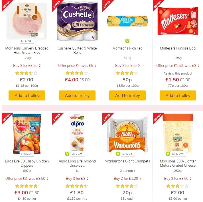 Morrisons Offers from 29 October