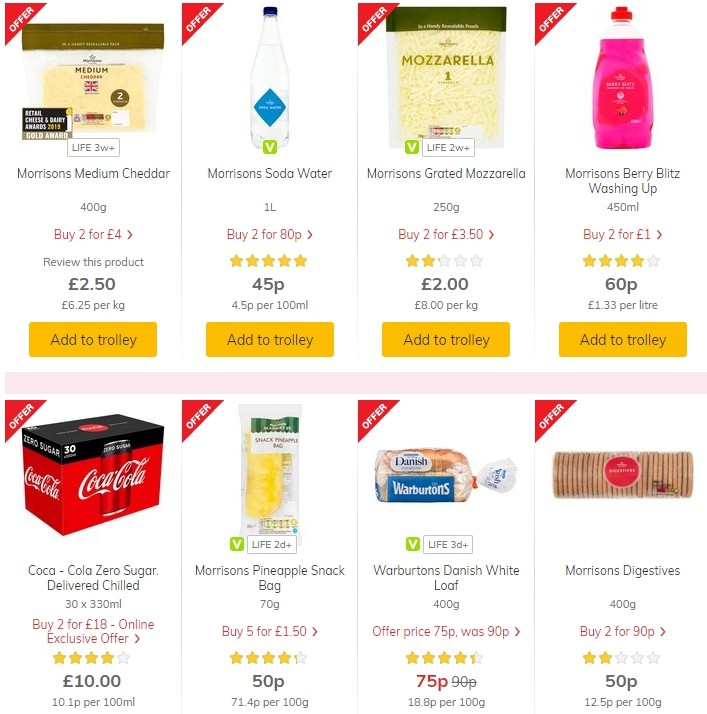 Morrisons Offers from 29 October