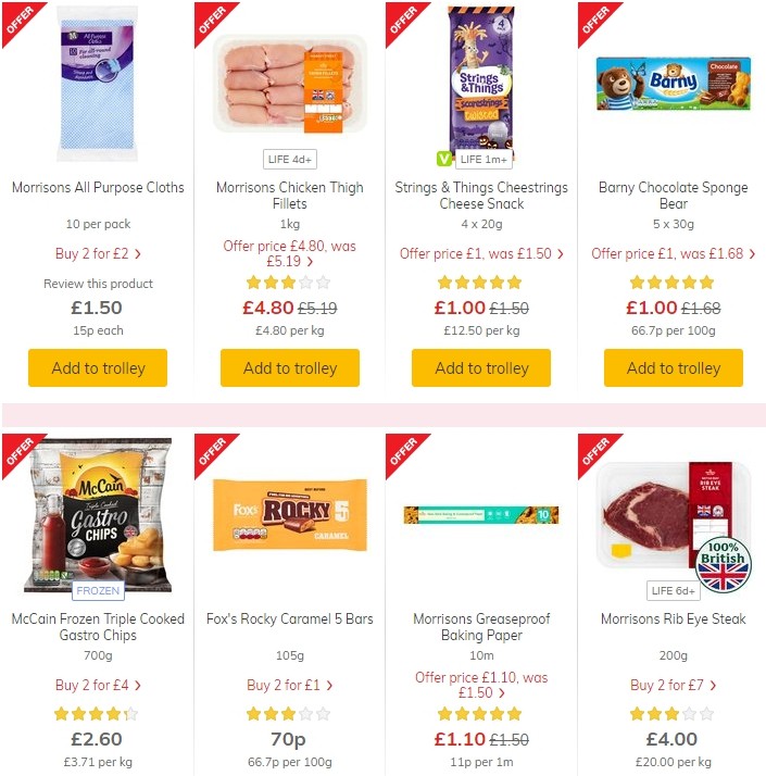 Morrisons Offers from 29 October