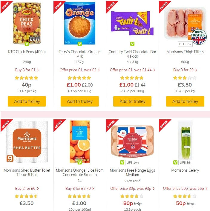 Morrisons Offers from 29 October