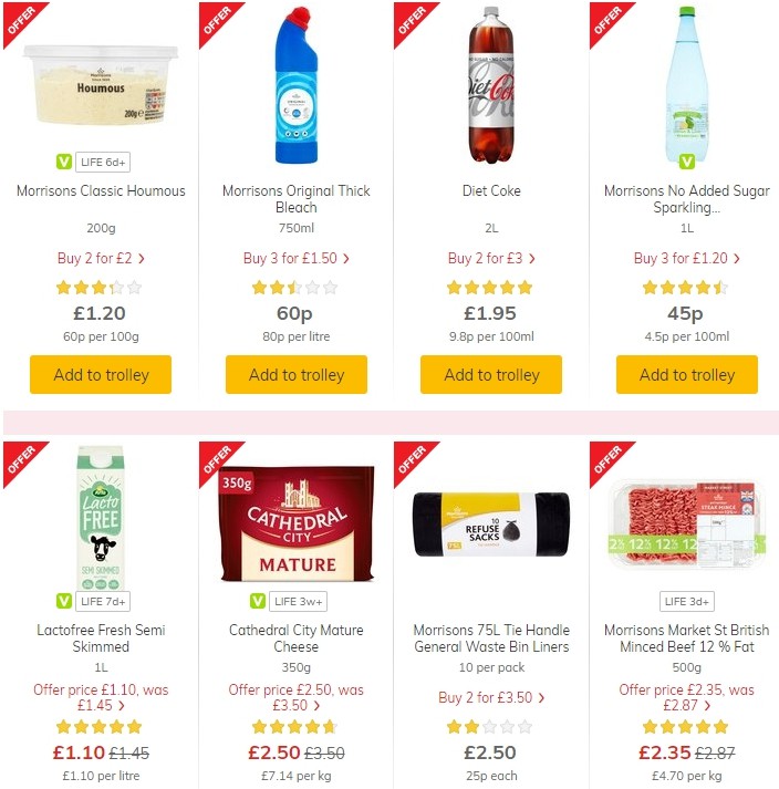 Morrisons Offers from 29 October