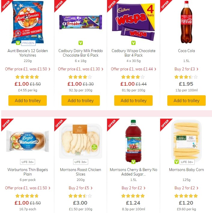 Morrisons Offers from 29 October