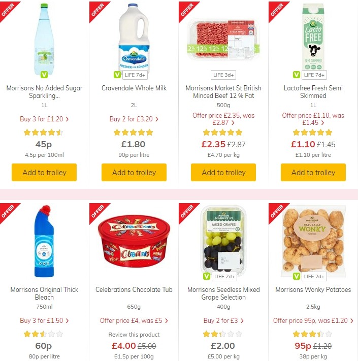 Morrisons Offers from 19 November