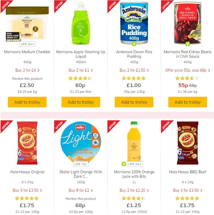 Morrisons Offers from 19 November