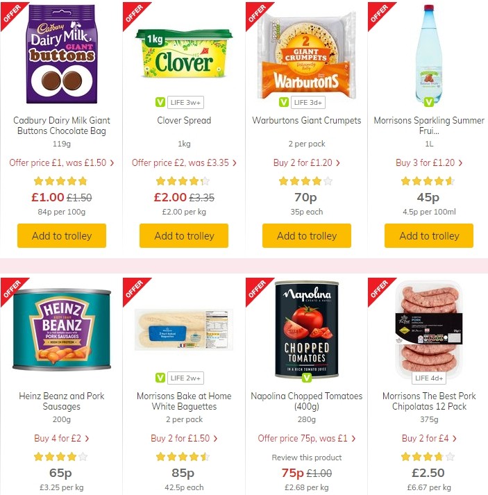 Morrisons Offers from 19 November