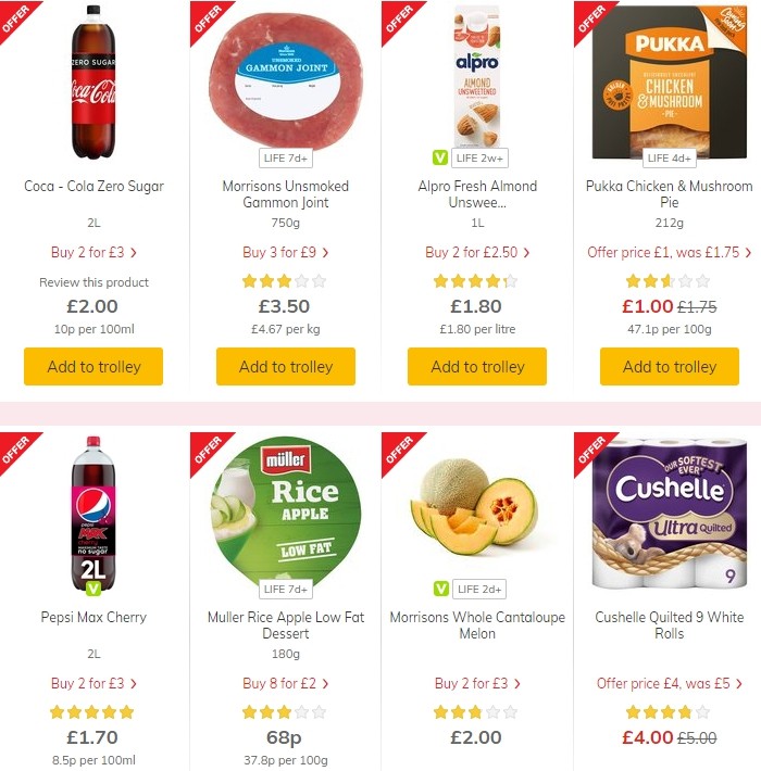 Morrisons Offers from 19 November