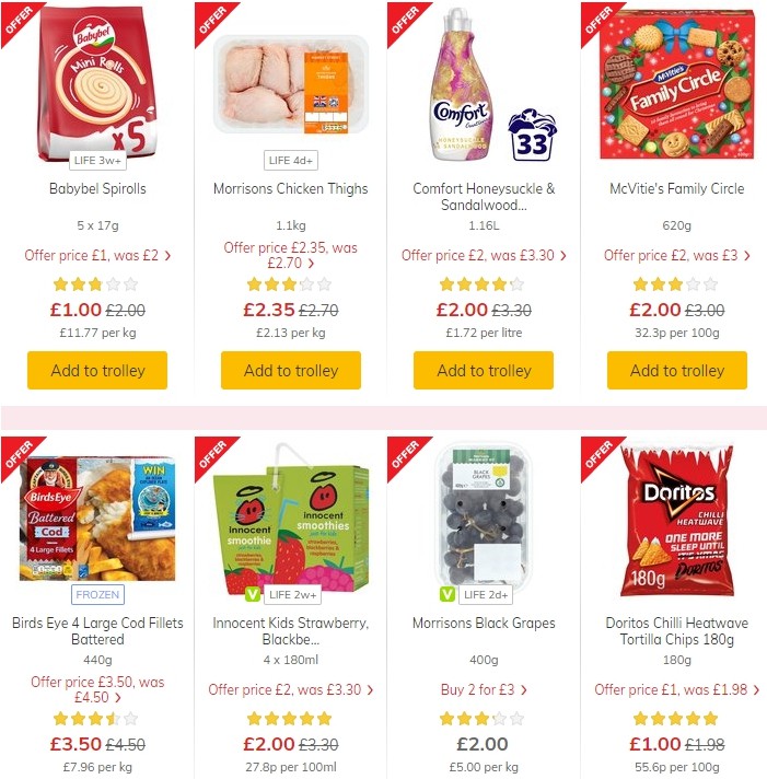 Morrisons Offers from 19 November