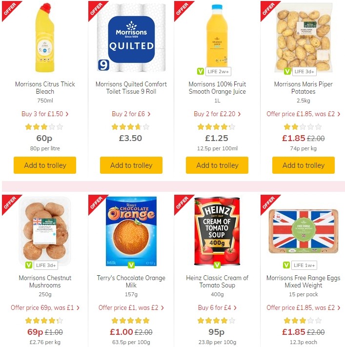 Morrisons Offers from 19 November