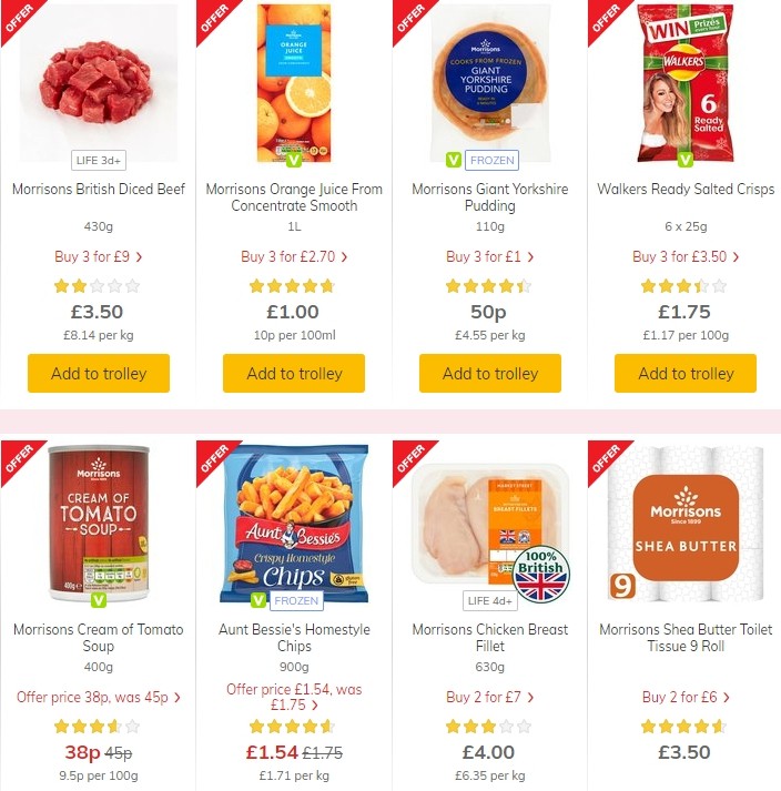 Morrisons Offers from 19 November