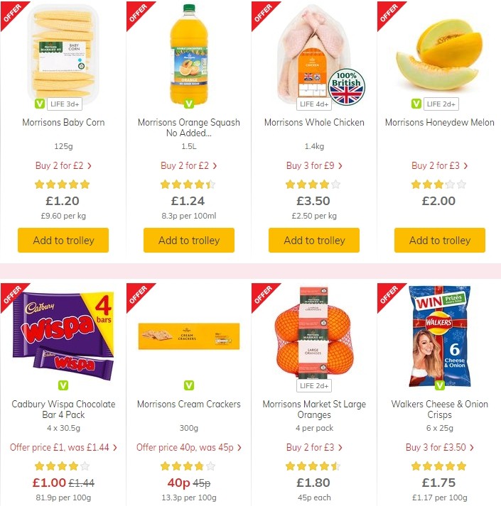 Morrisons Offers from 19 November