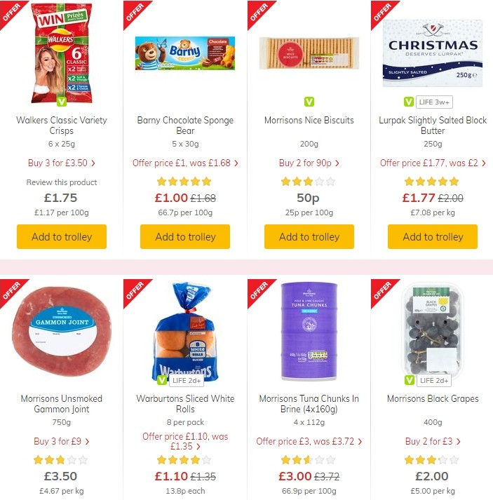 Morrisons Offers from 10 December