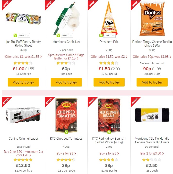 Morrisons Offers from 24 December