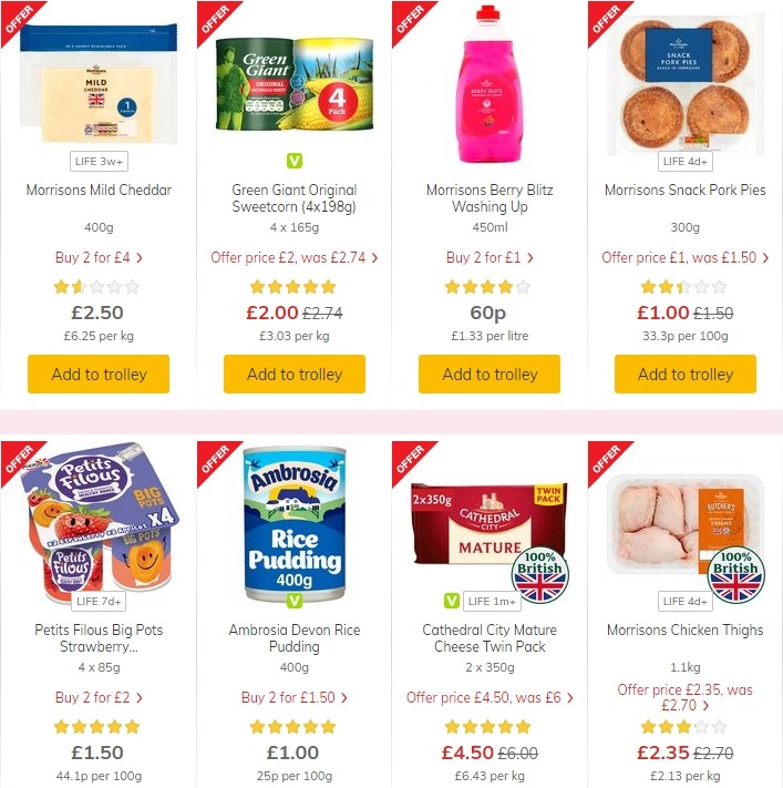 Morrisons Offers from 14 January