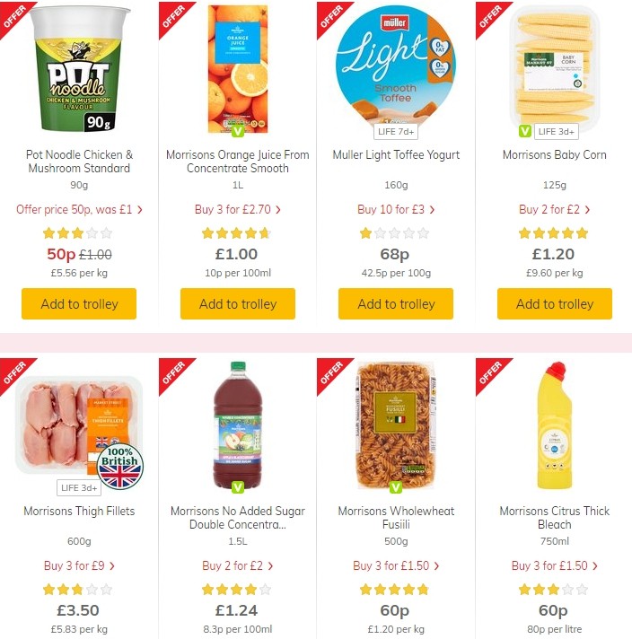 Morrisons Offers from 14 January