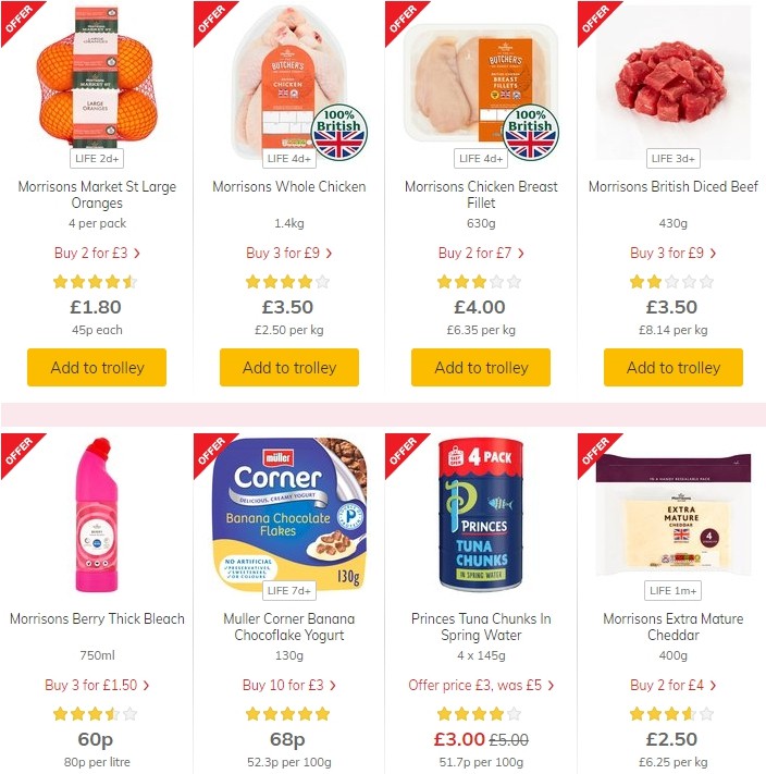 Morrisons Offers from 14 January