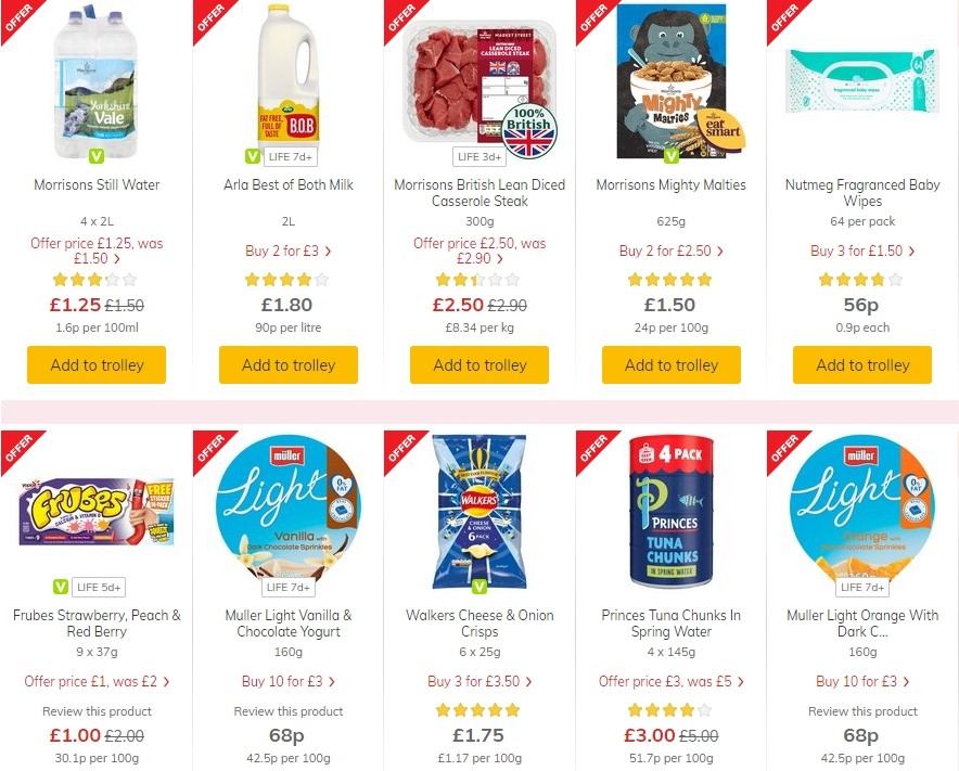 Morrisons Offers from 21 January