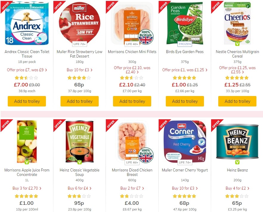 Morrisons Offers from 21 January