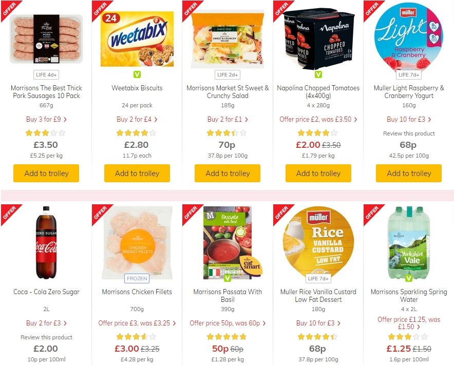 Morrisons Offers from 21 January