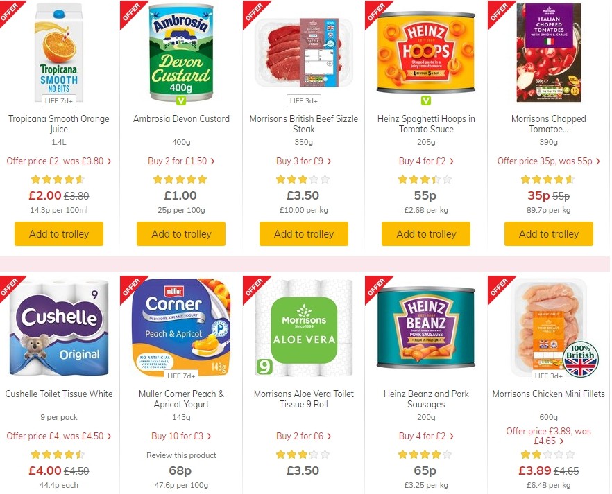 Morrisons Offers from 21 January