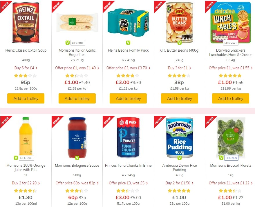 Morrisons Offers from 21 January