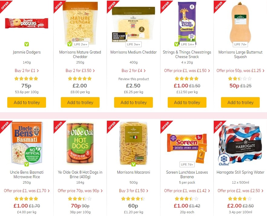 Morrisons Offers from 21 January