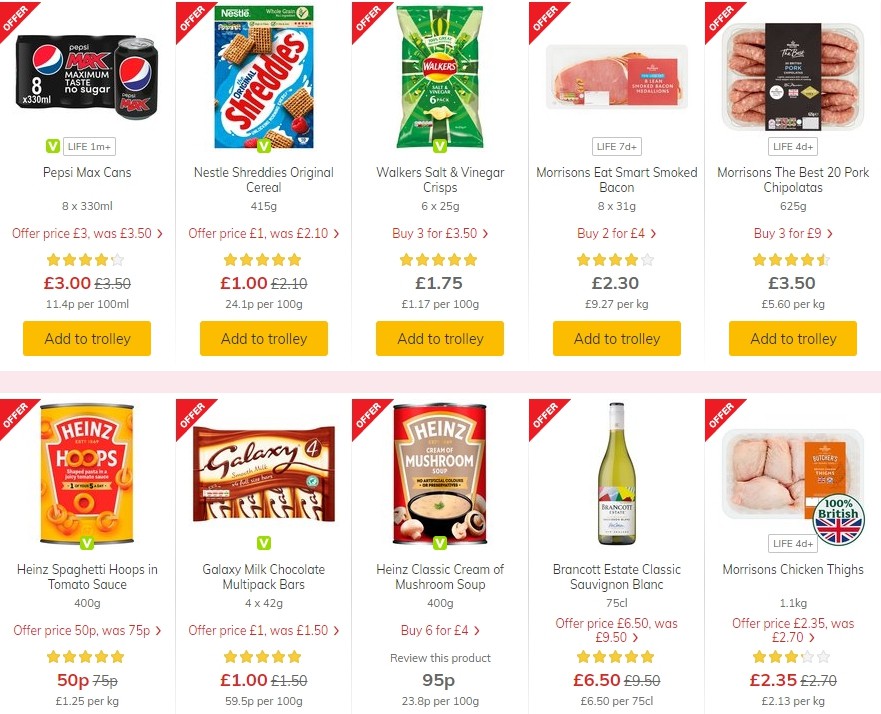 Morrisons Offers from 21 January