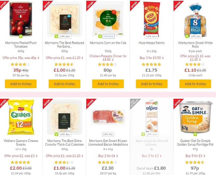 Morrisons Offers from 21 January