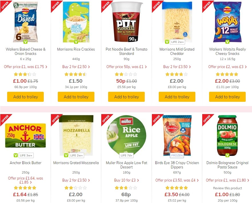 Morrisons Offers from 21 January