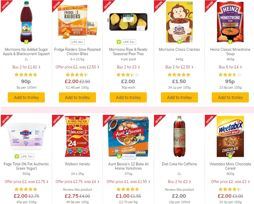 Morrisons Offers from 21 January