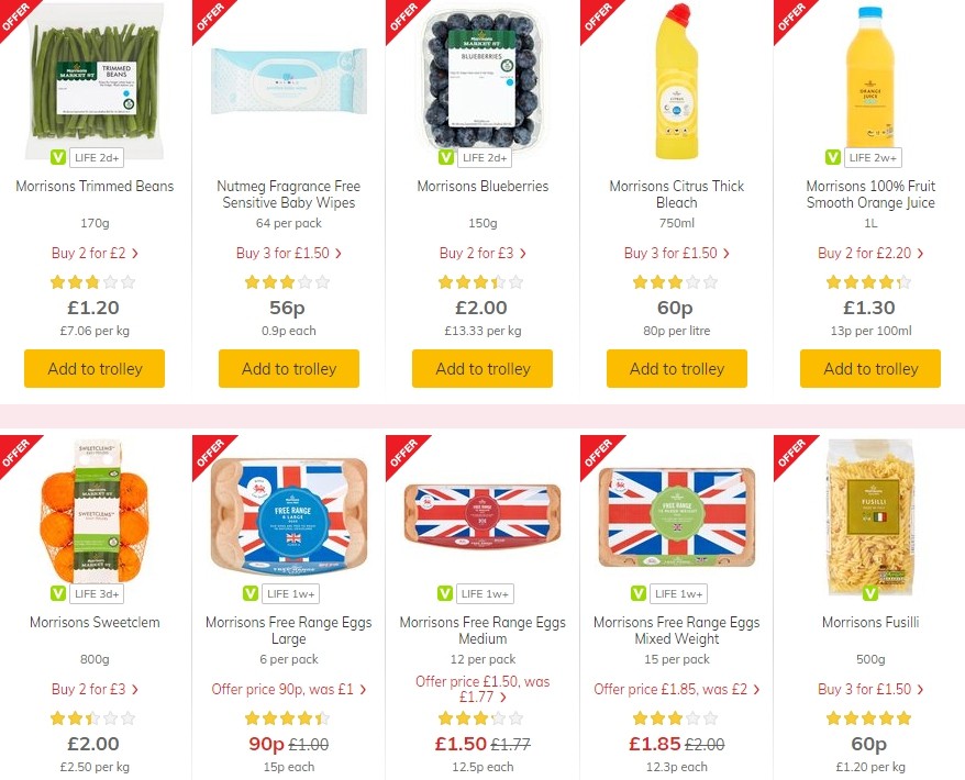 Morrisons Offers from 21 January