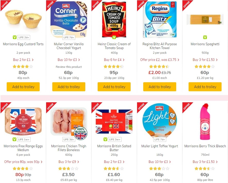 Morrisons Offers from 21 January