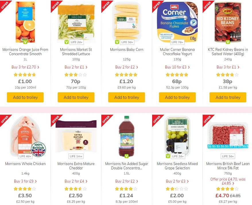 Morrisons Offers from 21 January