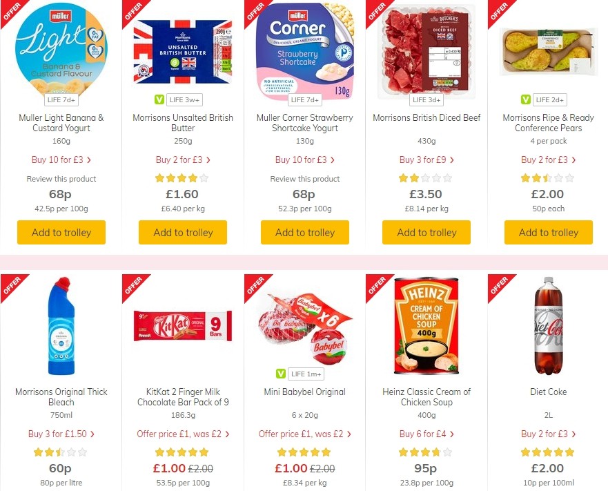 Morrisons Offers from 21 January