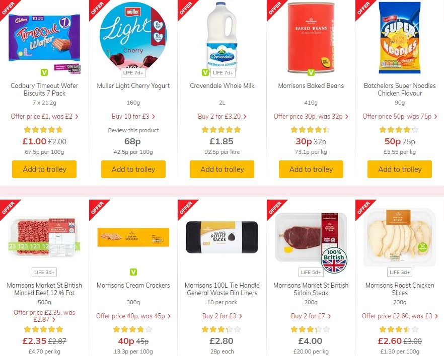 Morrisons Offers from 21 January