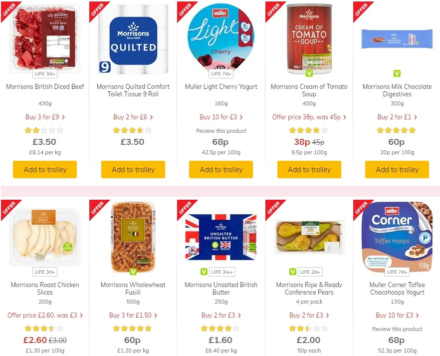 Morrisons Offers from 28 January