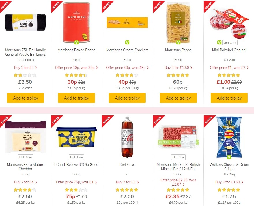 Morrisons Offers from 28 January