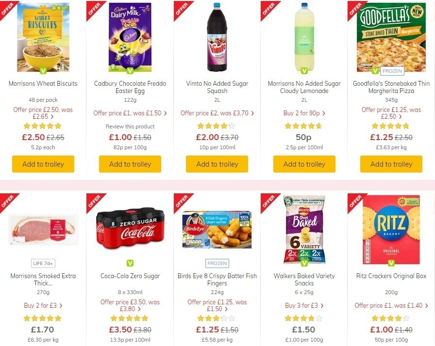 Morrisons Offers from 31 March