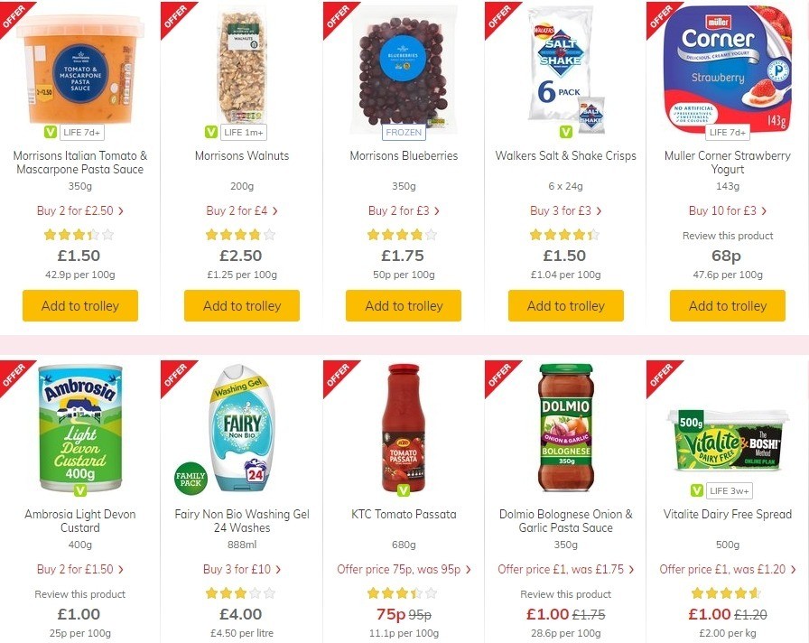 Morrisons Offers from 31 March