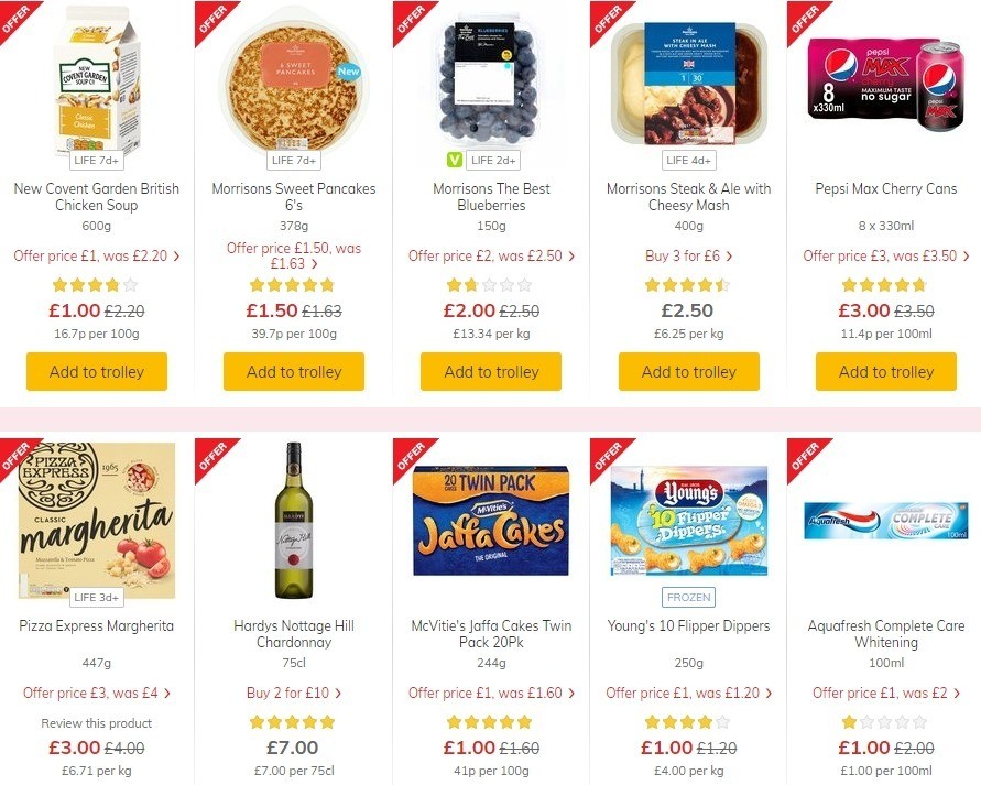 Morrisons Offers from 31 March