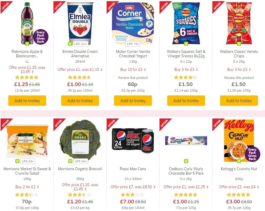 Morrisons Offers from 31 March