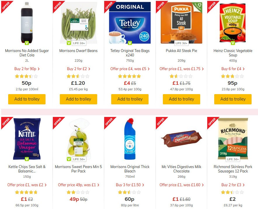 Morrisons Offers from 14 April