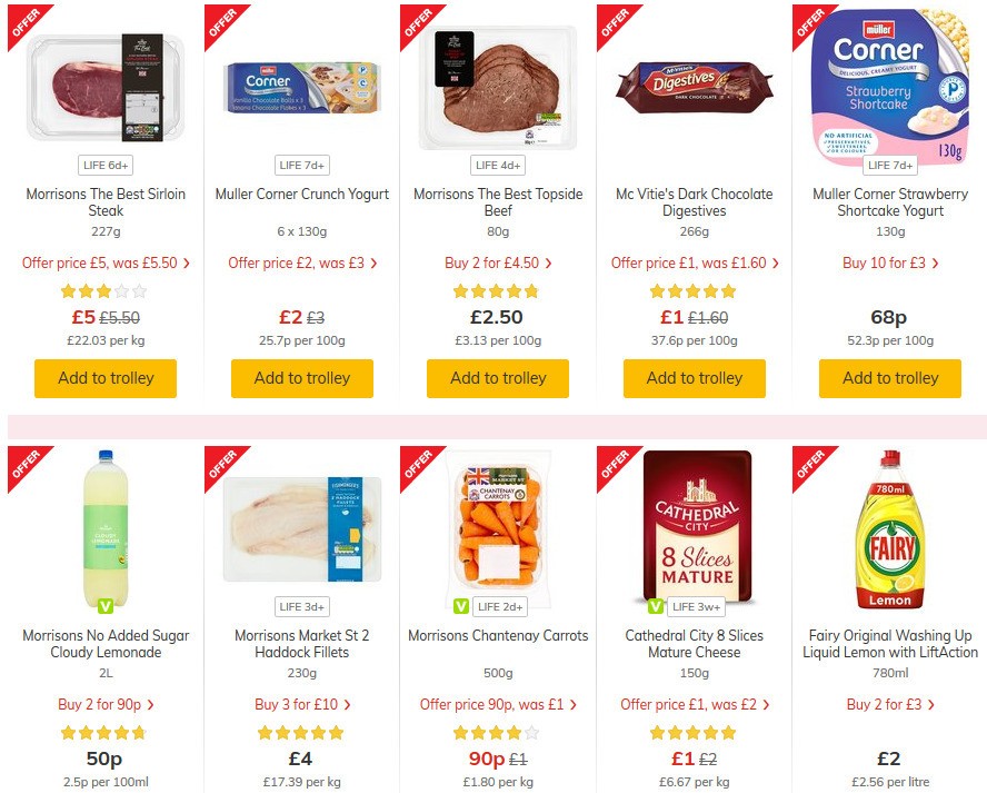 Morrisons Offers from 14 April