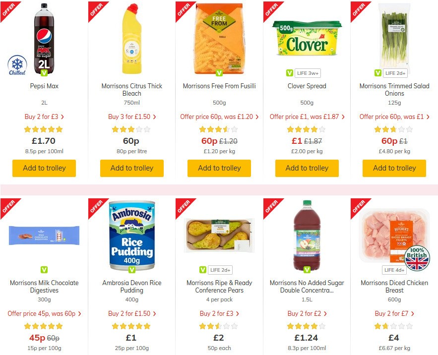 Morrisons Offers from 14 April