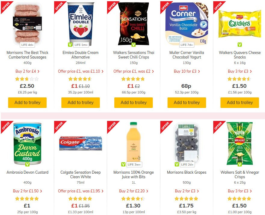 Morrisons Offers from 14 April