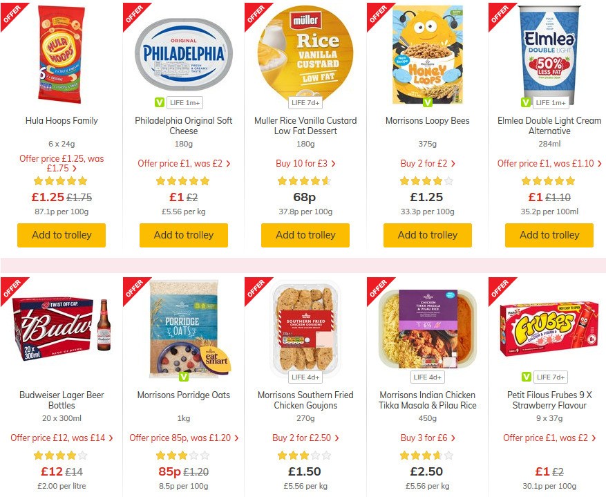 Morrisons Offers from 21 April