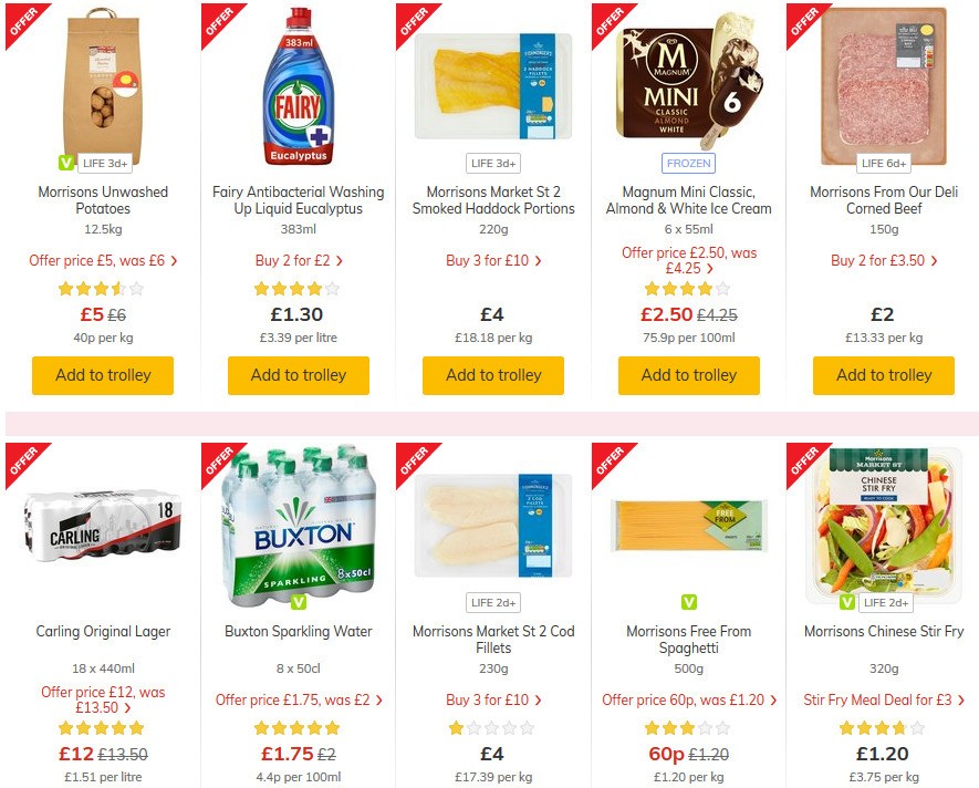 Morrisons Offers from 21 April